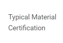 Typical Material Certification